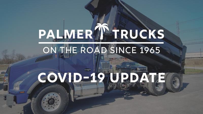 The updated measures have been implemented to protect all customers , team members and visitors to Palmer Trucks facilities, until further notice.